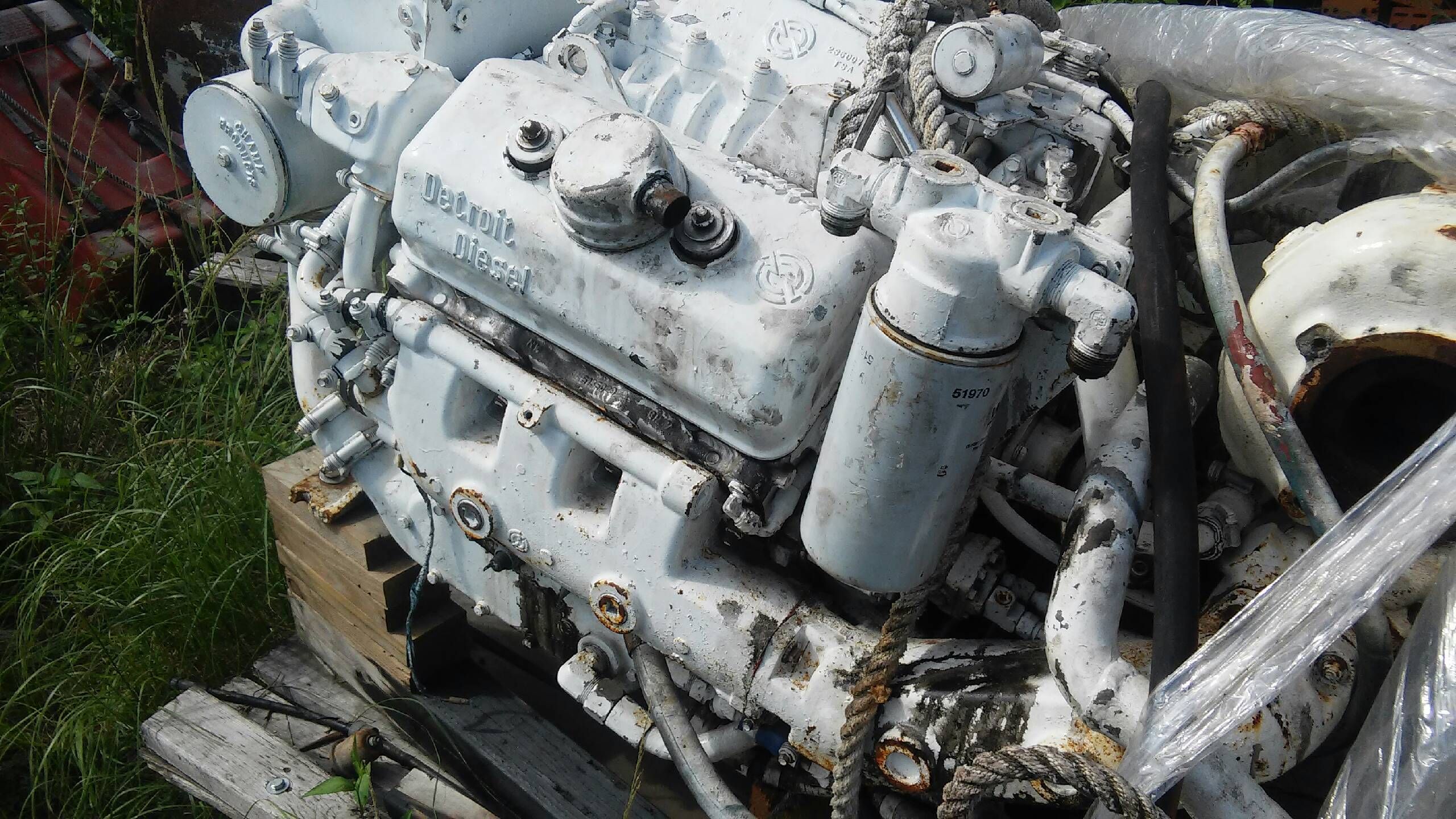 6v-53TI Used marine engine