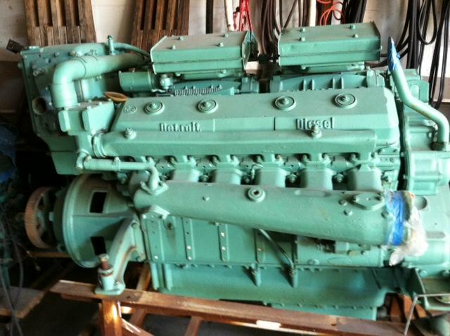 Detroit Diesel-12v-71n Used Marine Engines