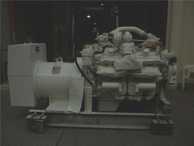 12v92NA USED Marine Generator Set
