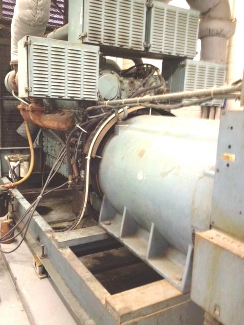 12V-149T used ind generator set 