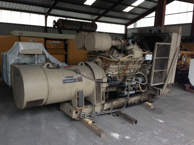 VTA12-800-GS Industrial Diesel Generator set.