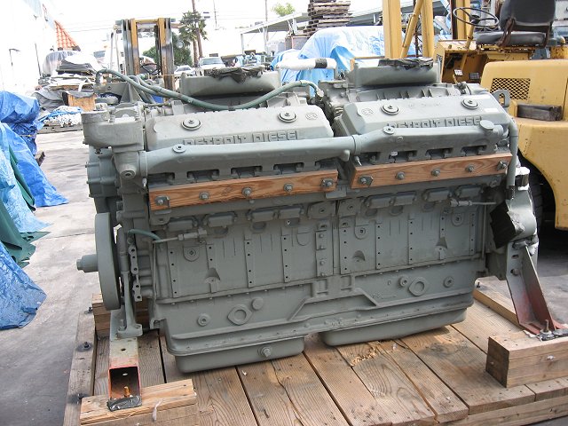 16V-71NA Rebuilt Marine Engine 
