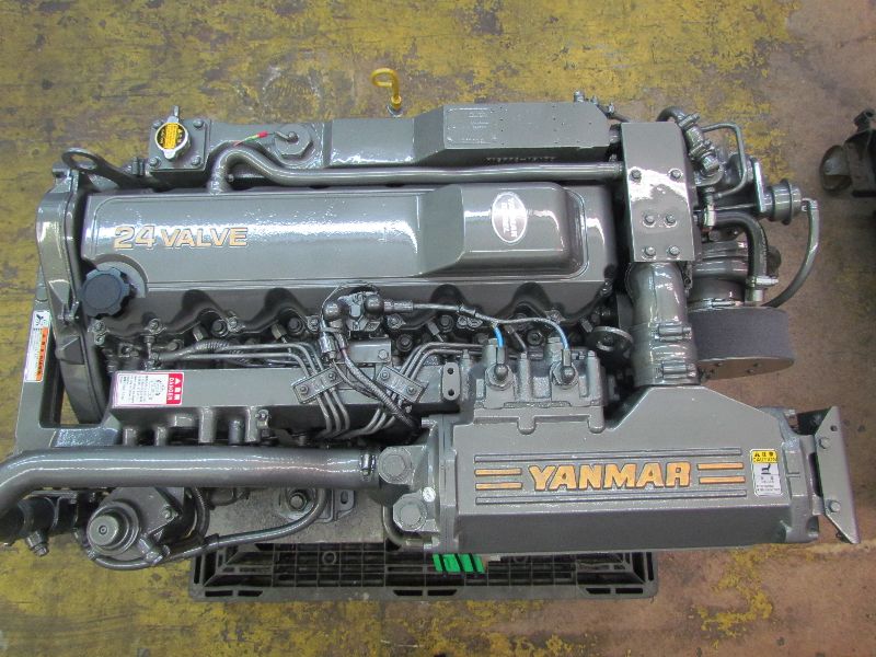 Yanmar-6LPA-STP Dealer Reconditioned Marine Engines