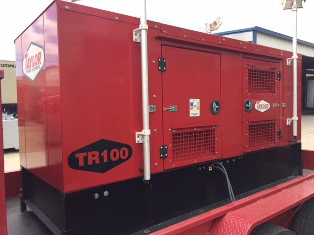 1104D   TR100 Used Generator Set. 