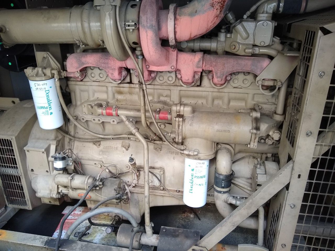 NT855G3 Used Diesel Generator set 
