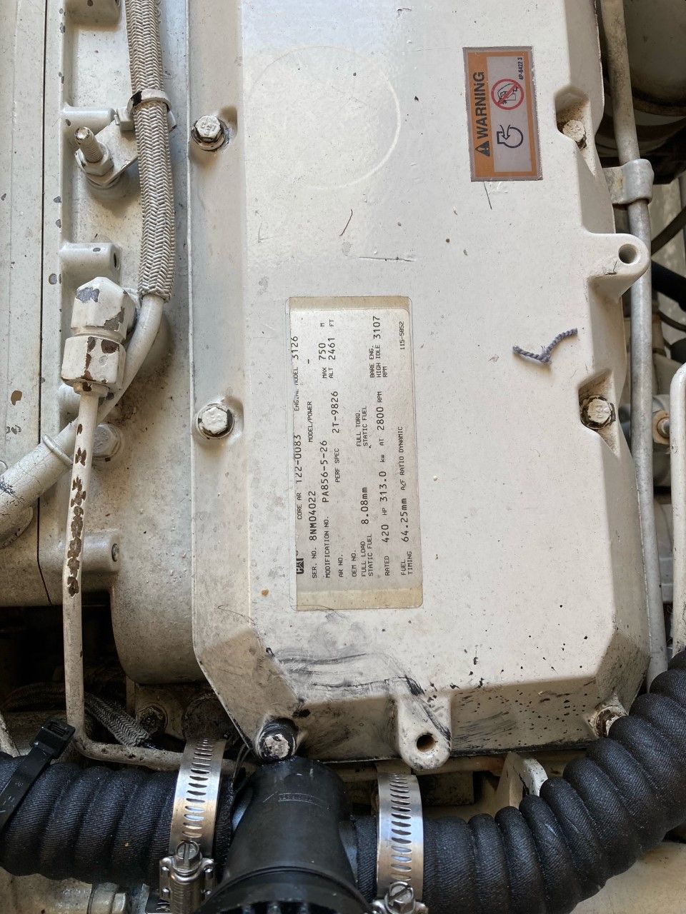3126TA Used Marine Engine